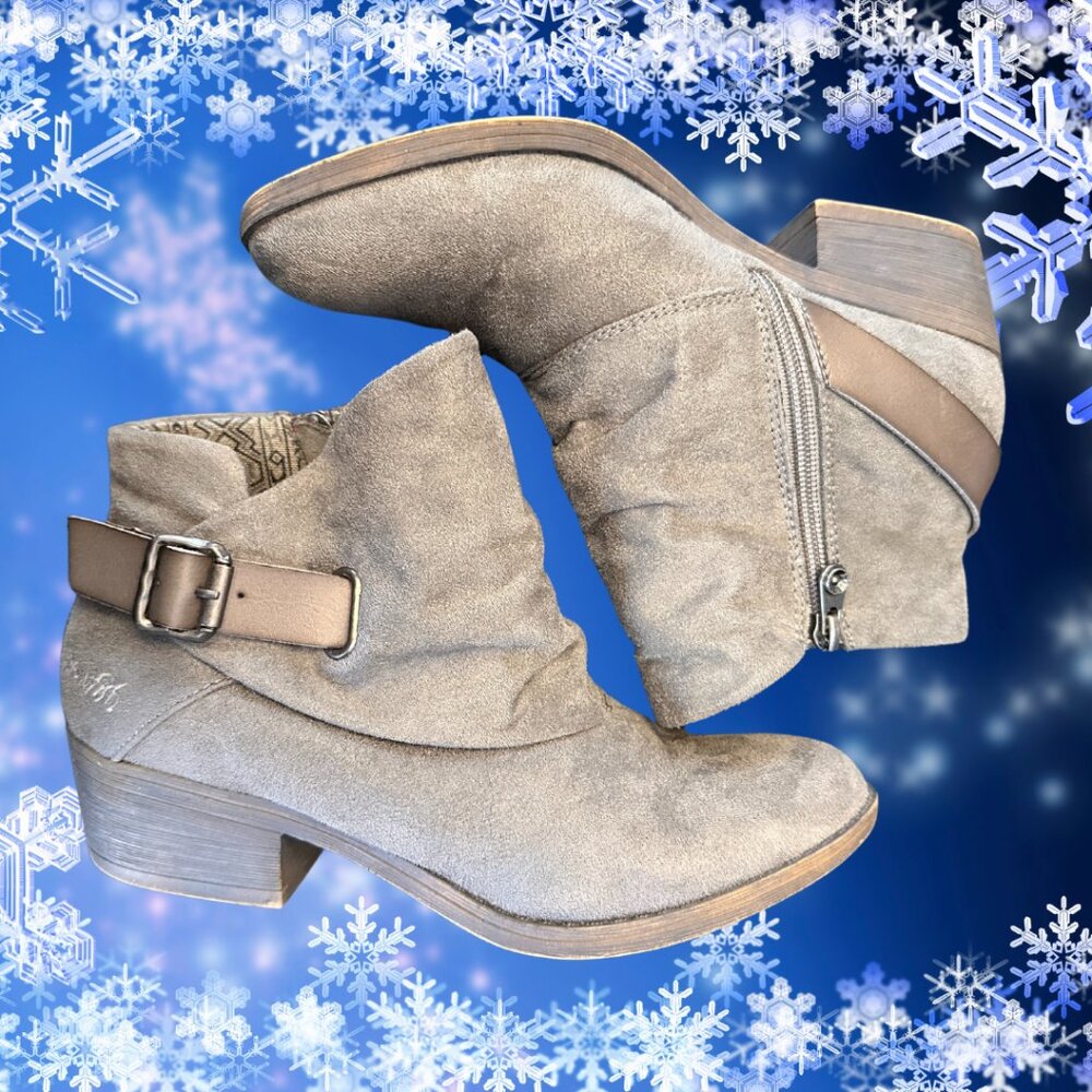 Women's Blowfish Bootie Gray 7
